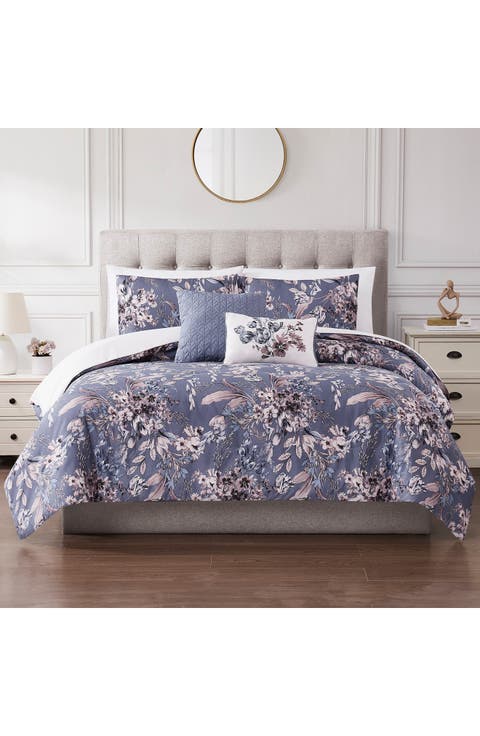 Print Comforter & Sham Set