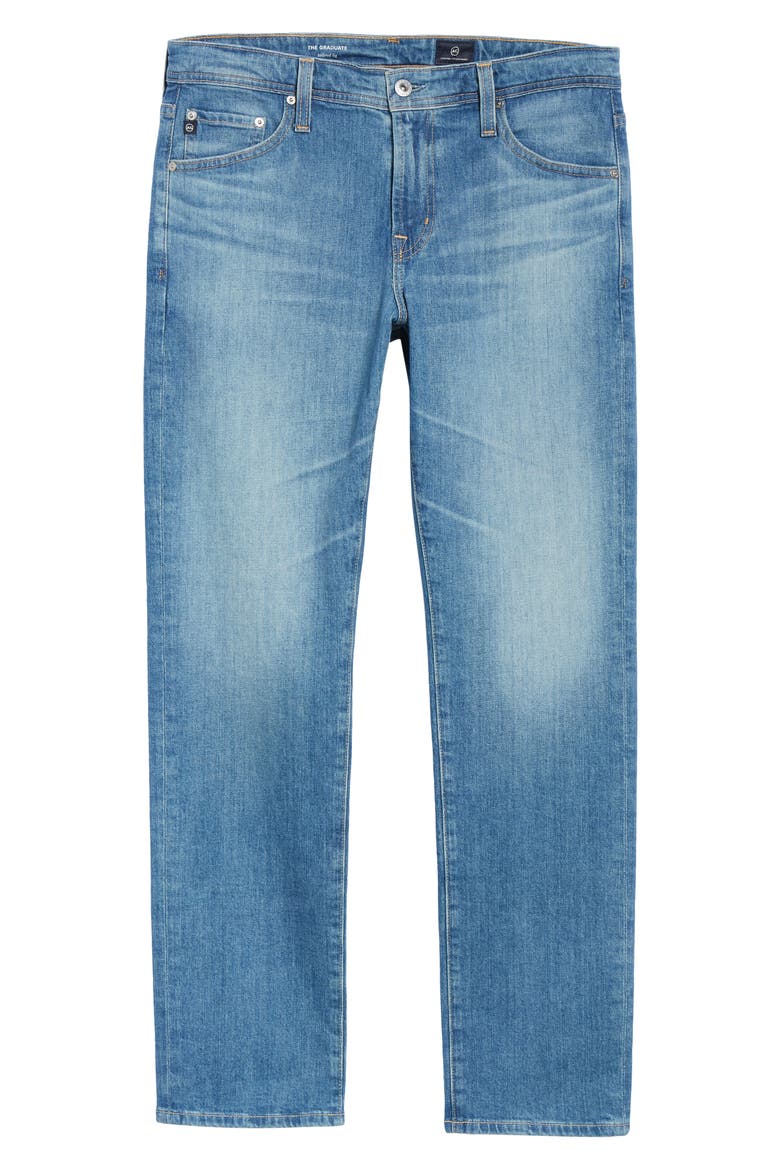 Graduate Slim Straight Leg Jeans, Alternate, color, BELLWEATHER