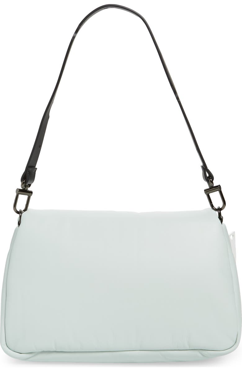 Off-White Nailed Slouchy 30 Leather Clutch, Alternate, color,