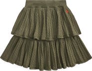 Polo Ralph Lauren Kids' Cable Knit Tiered Skirt