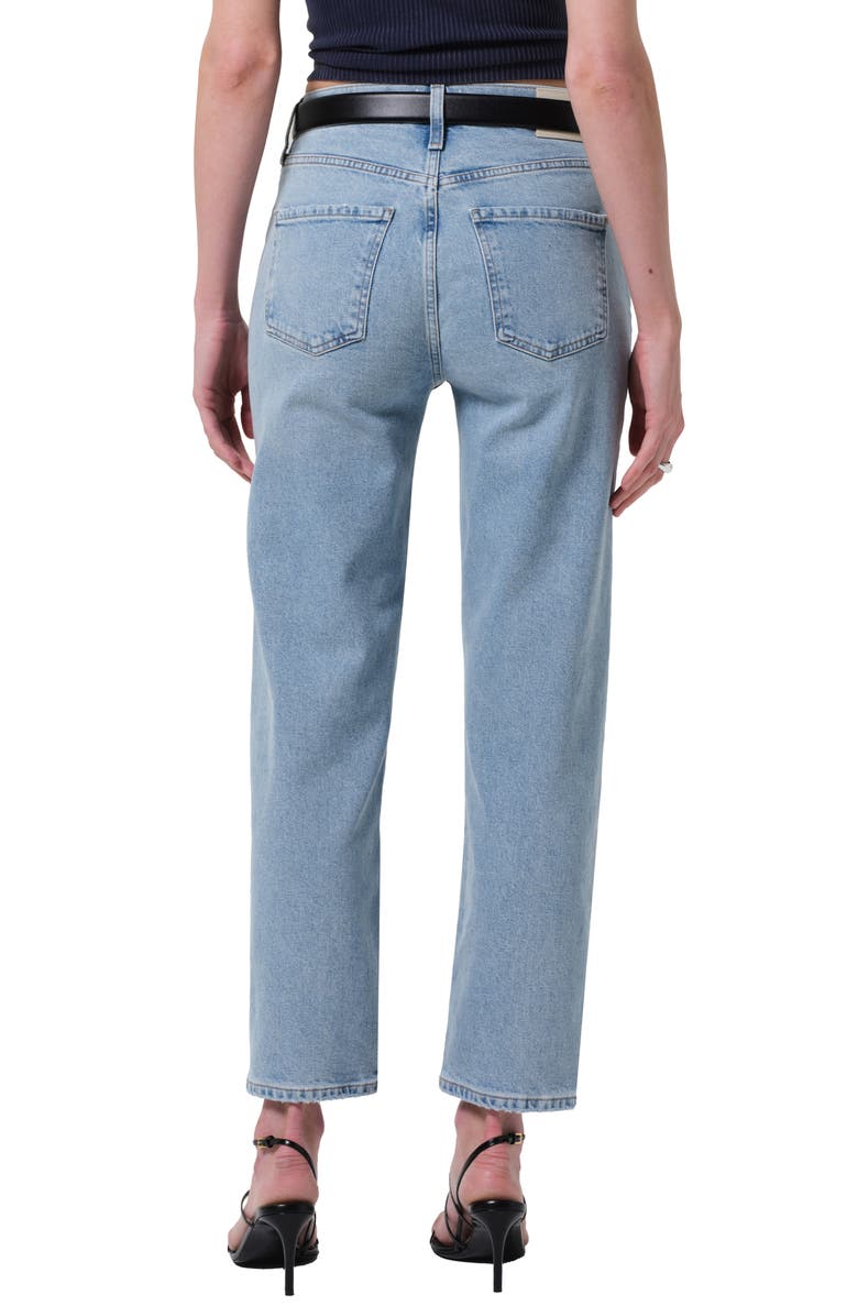 Citizens of Humanity Delfina High Waist Straight Leg Jeans, Alternate, color, Saloon