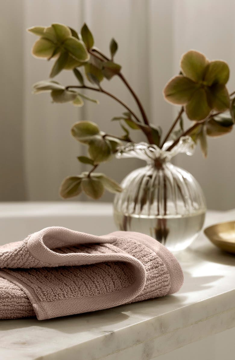 Boll & Branch Spa 6-Piece Organic Cotton Bath Towel Set, Alternate, color, Dusty Rose