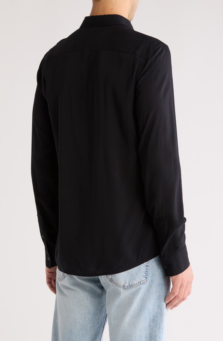 Abound Solid Button Front Shirt, Alternate, color,