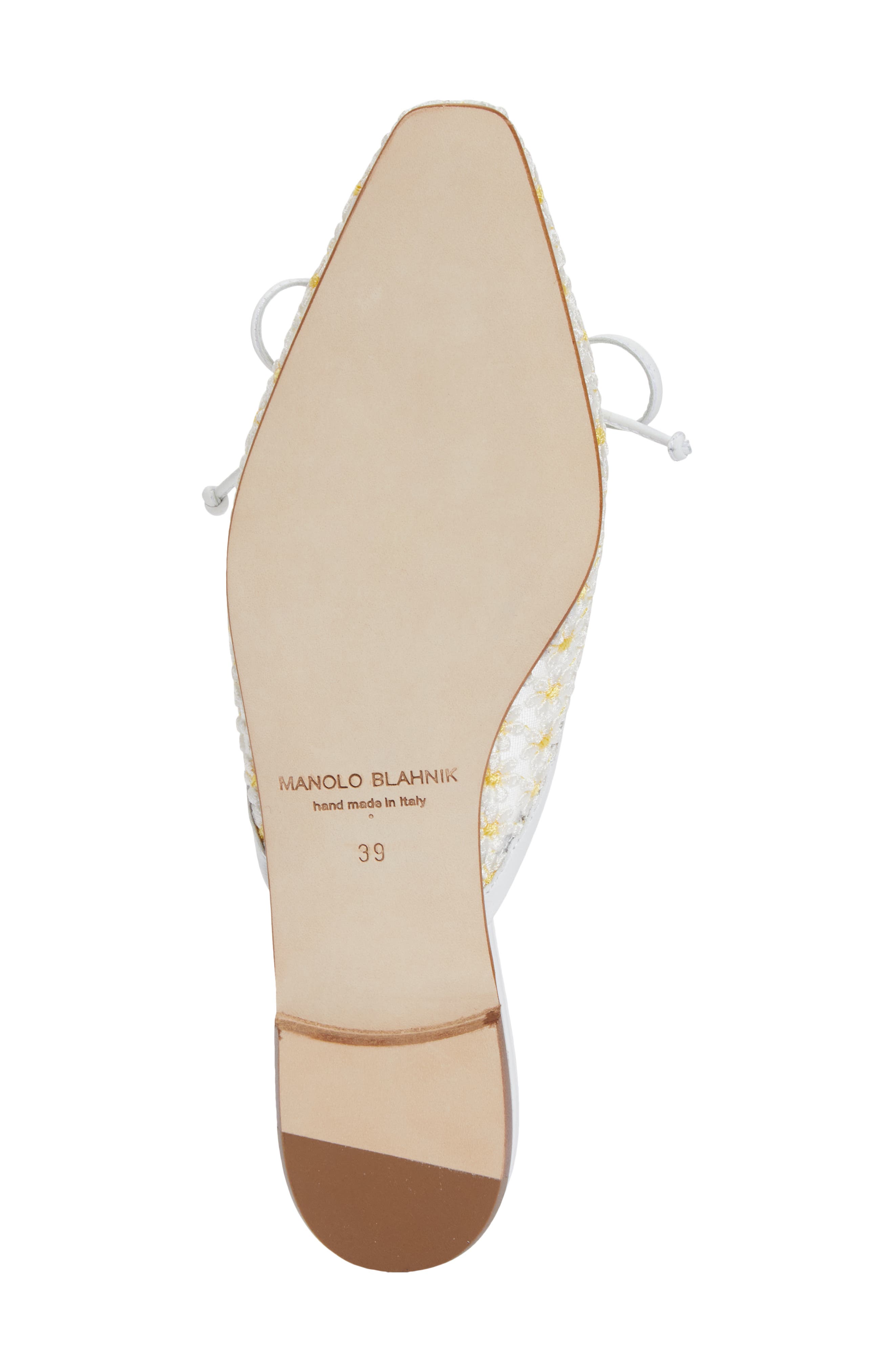 Manolo Blahnik Daisy Lace Mule, Alternate, color, 