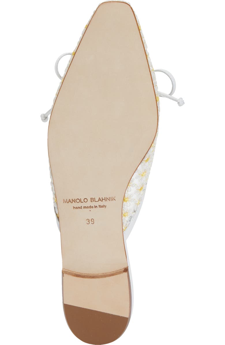 Manolo Blahnik Daisy Lace Mule, Alternate, color,