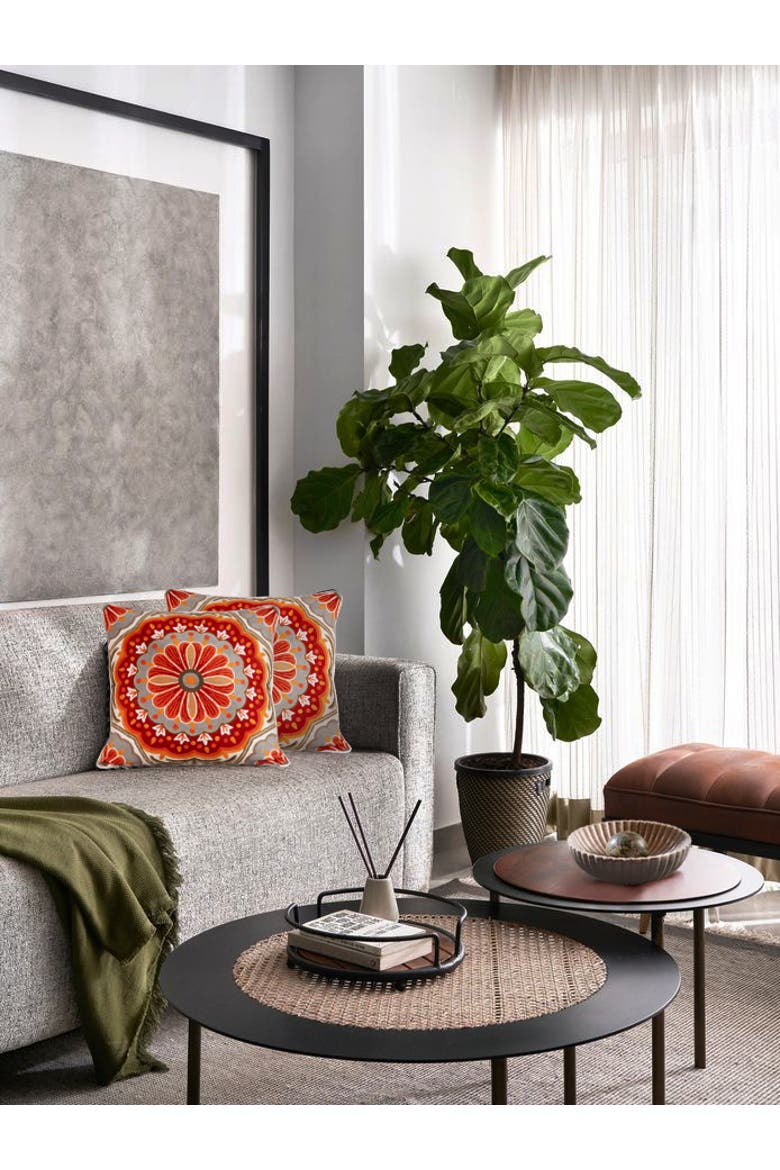 Holi Throw Pillow Cover, Alternate, color, Multicolored