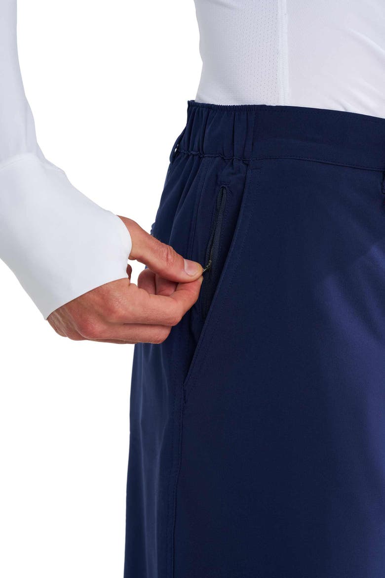 Men's Fisher Island Fishing & Boating Shorts, UPF 50+ Sun Protection, Alternate, color, Navy