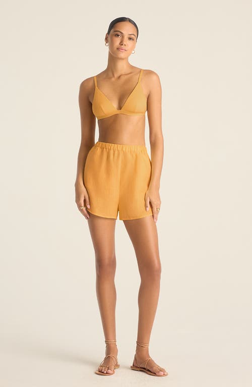 Vitamin A ® Tallows Linen Cover-up Shorts