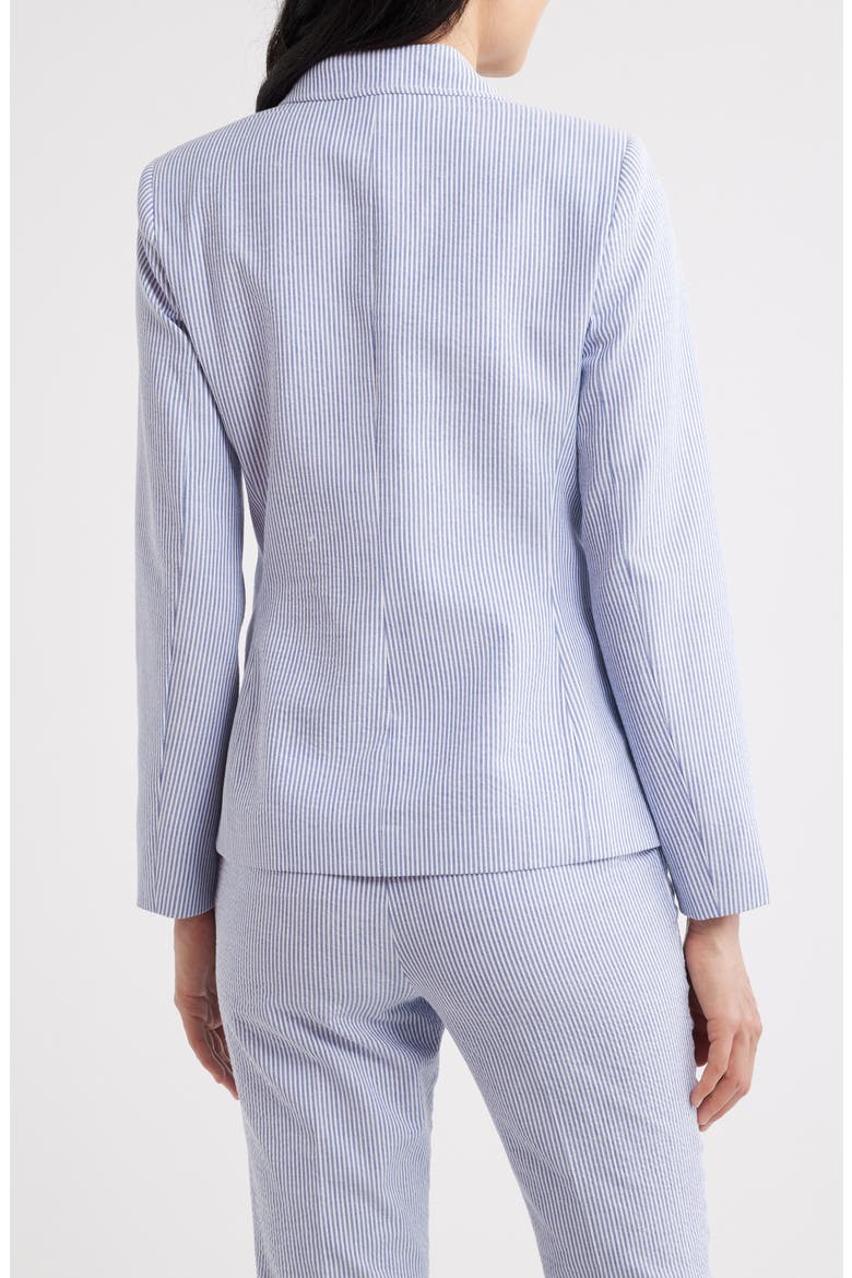 Seersucker Blazer, Alternate, color, NAVY IVORY
