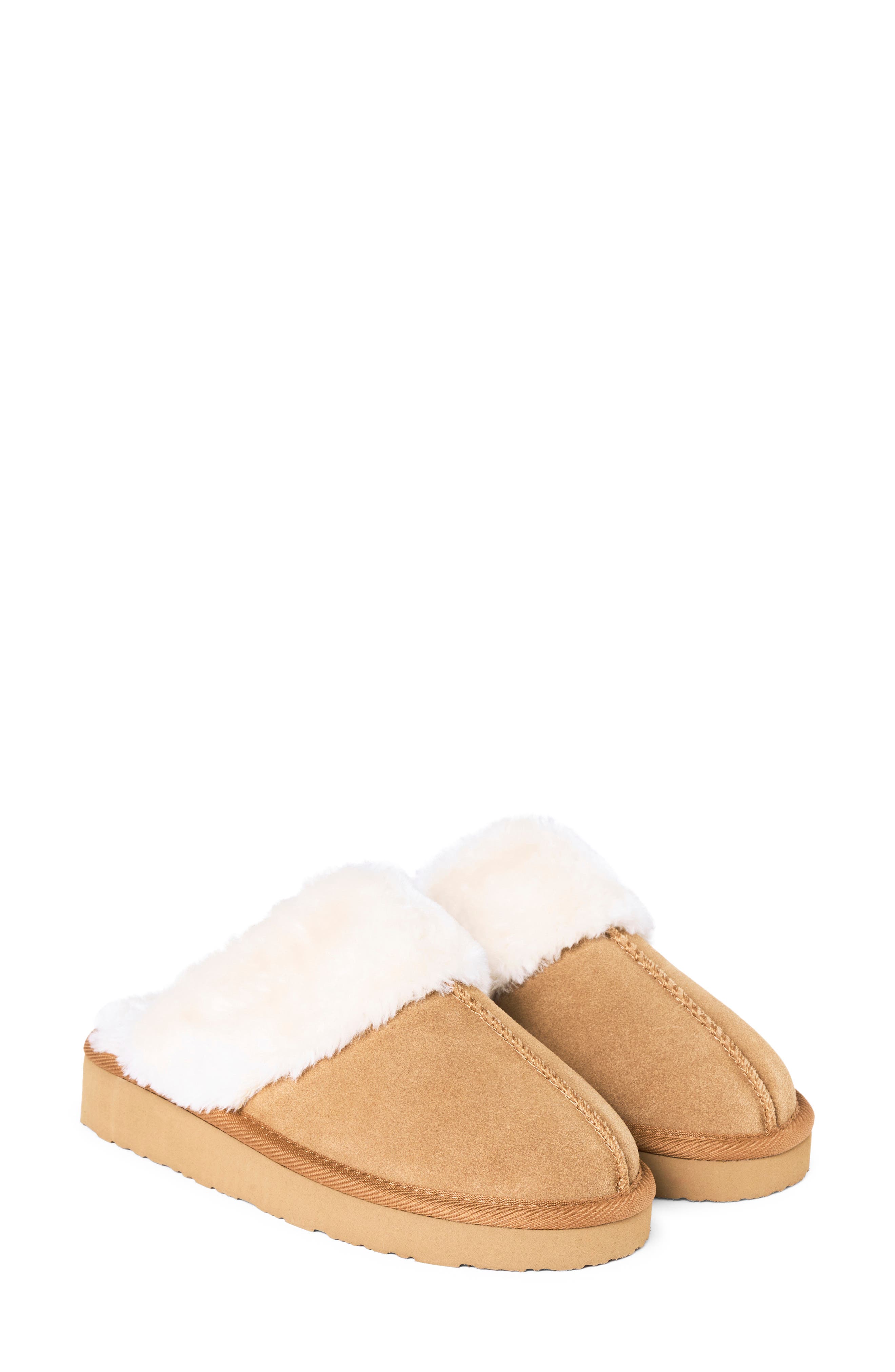 Chesney Hi Scuff Slipper, Alternate, color, CINNAMON