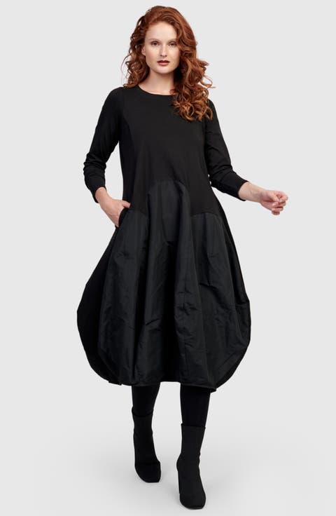 Maxima Crew Cocoon Dress