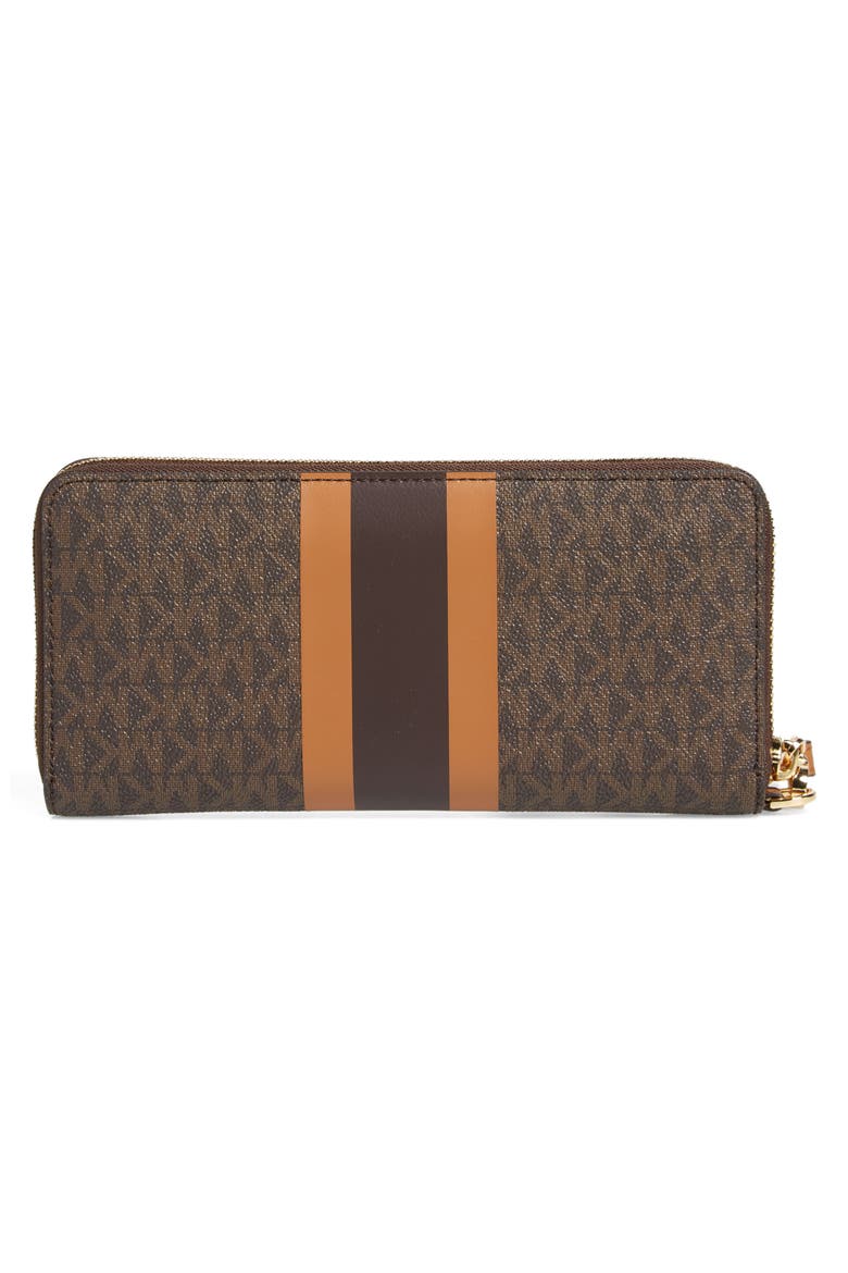 Jet Set Travel Continental Wallet, Alternate, color, BROWN/ ACORN