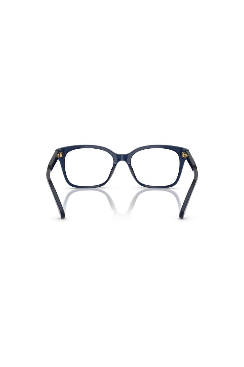 55mm Rectangle optical glasses, Alternate, color, Blue