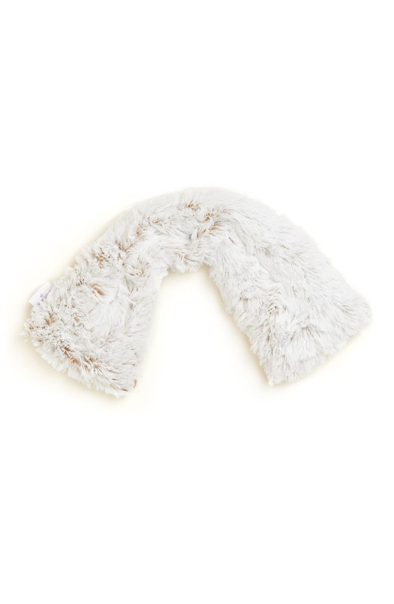 Warmies Marshmallow Plush Neck Wrap, Alternate, color, Light Brown
