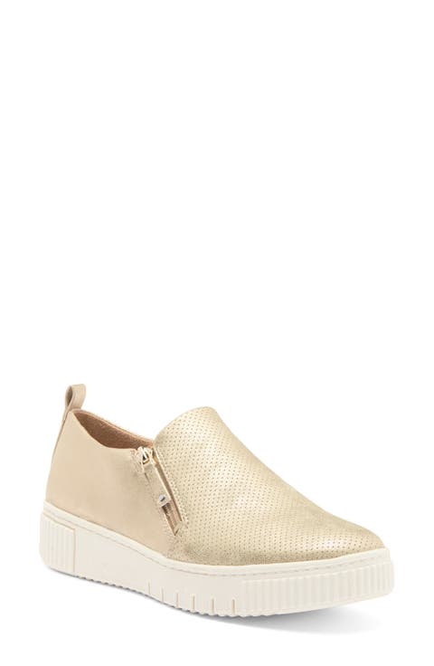 Turner Perforated Slip-On Sneaker - Wide Width Available (Women)