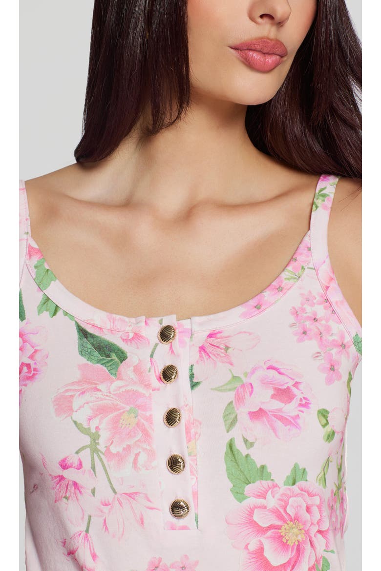 Molly Floral Jersey Tank Top, Alternate, color, Pink Petal Dream