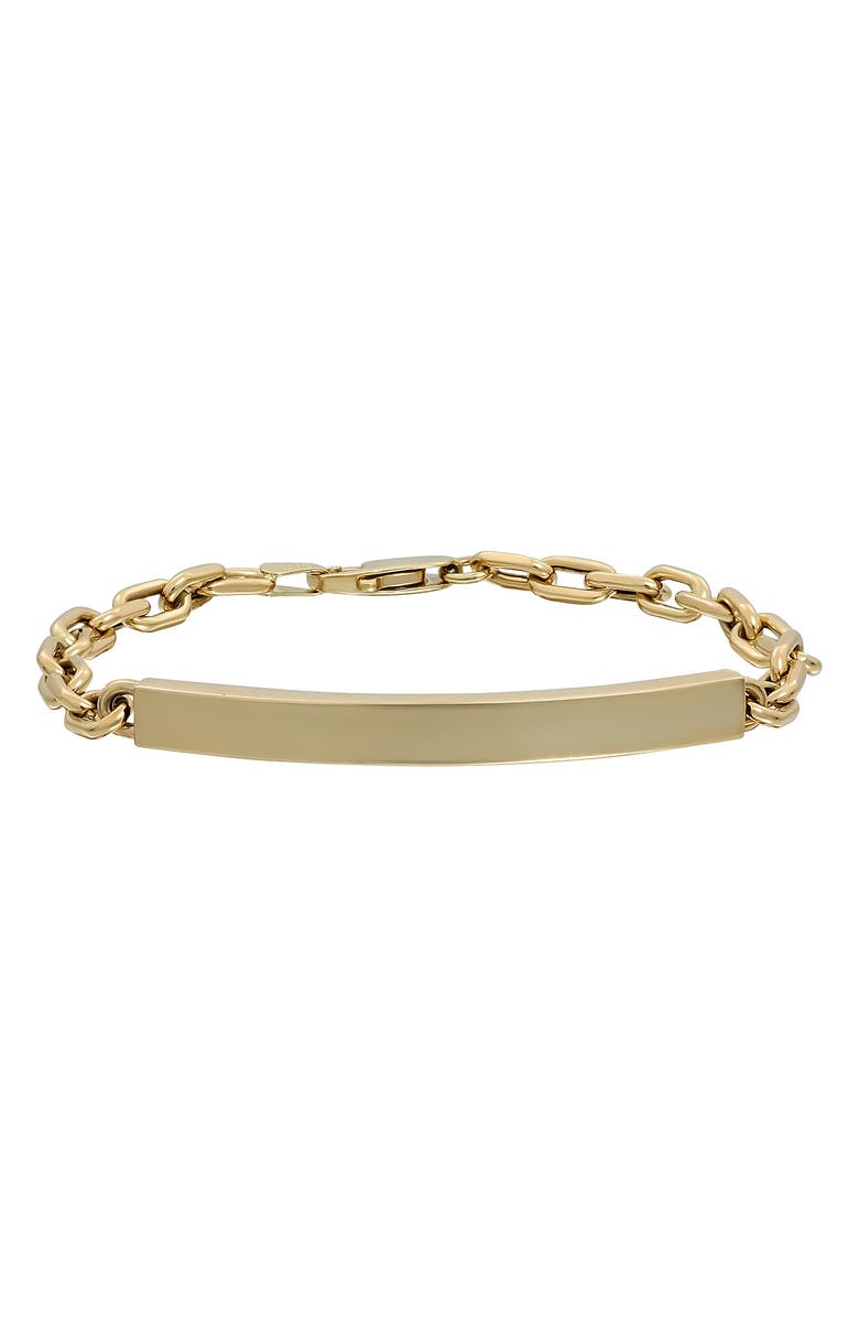 Bony Levy 14K Gold ID Bracelet, Main, color, 
