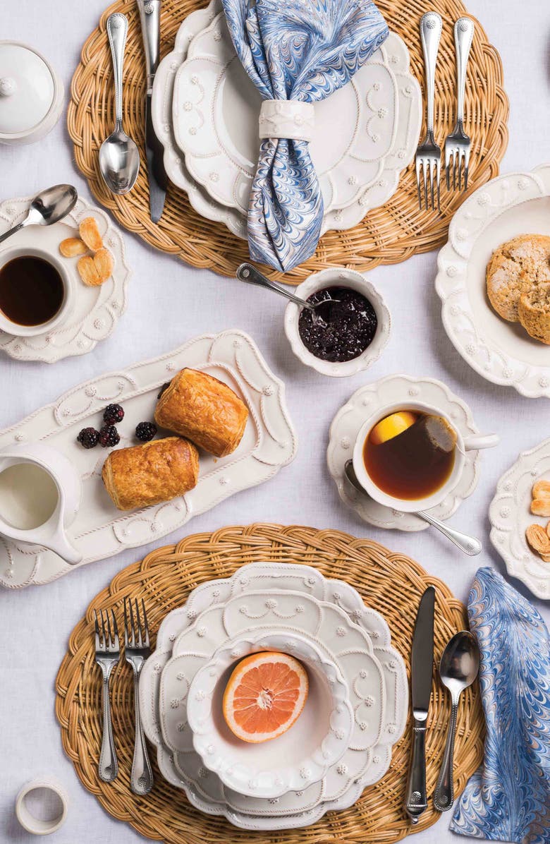 Juliska Jardins du Monde Salad/Dessert Plate, Alternate, color, Whitewash