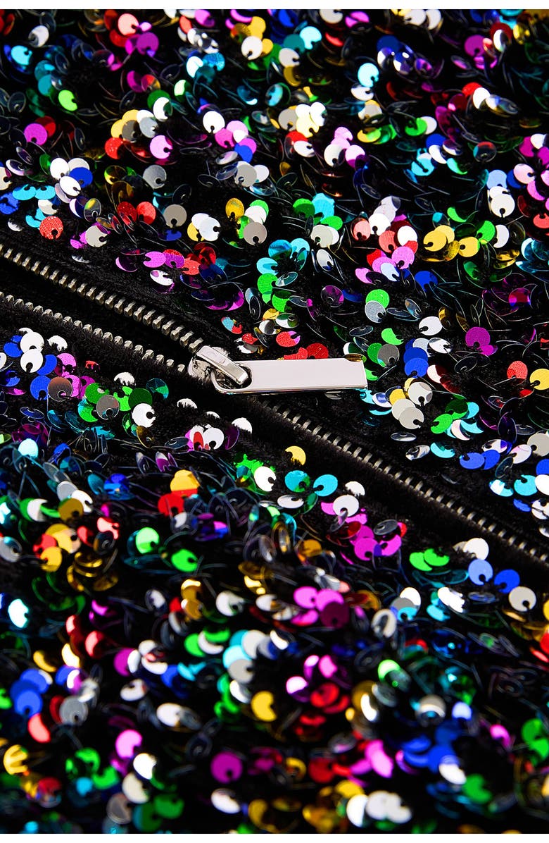 NEXT Kids' Sequin Bomber Jacket, Alternate, color,