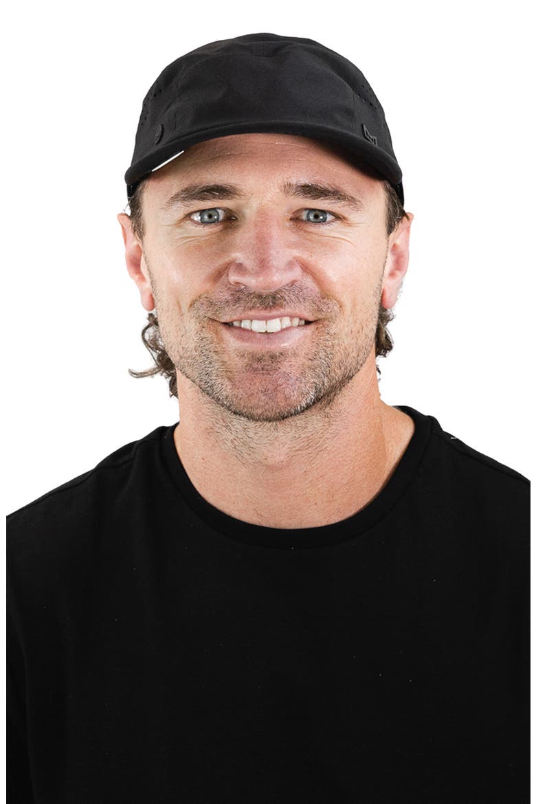 Pace Hydro Performance Strapback Hat, Alternate, color, BLACK