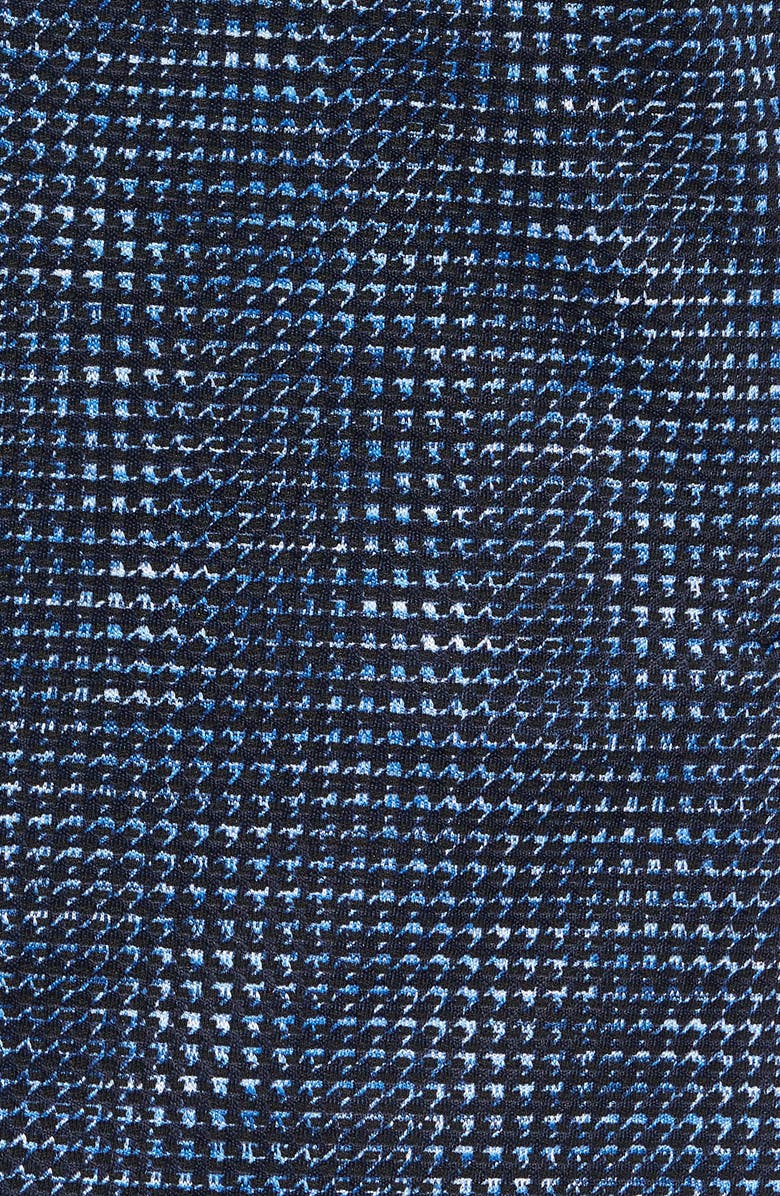 Vince Camuto Houndstooth Two Button Notch Collar Performance Blazer, Alternate, color, 