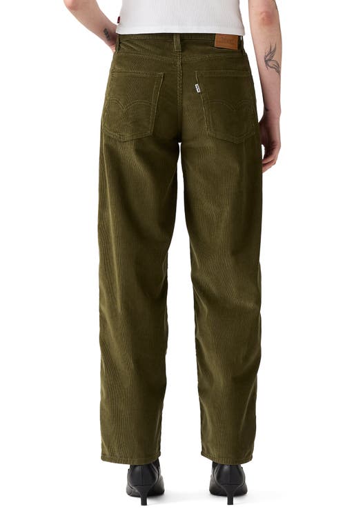 Levi's Baggy Dad Corduroy Jeans In Green