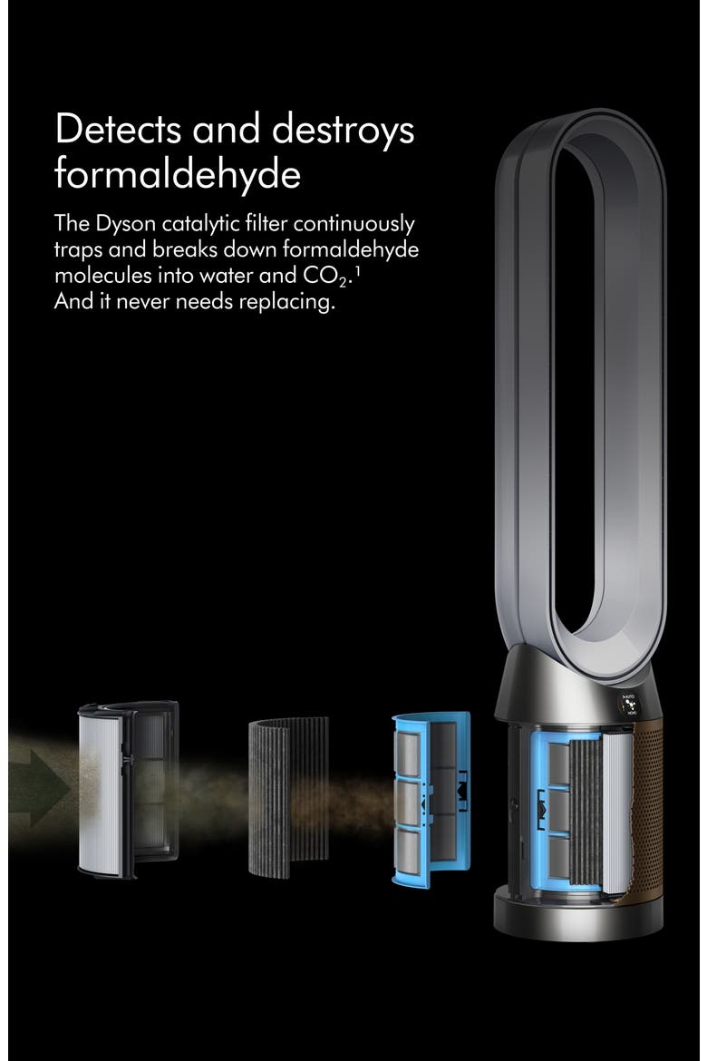 Dyson Purifier Cool Formaldehyde™ TP09 Purifing Fan - White/Gold