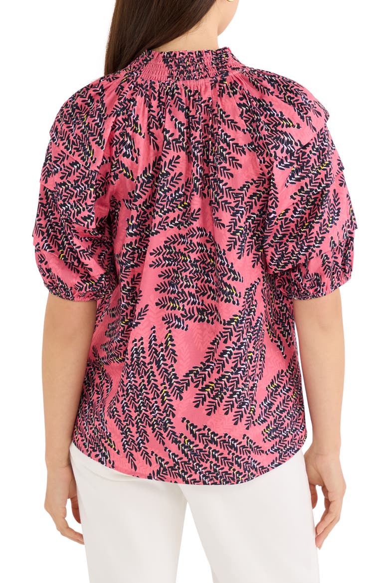 Blush of Spring Peasant Top, Alternate, color, PINK MULTI