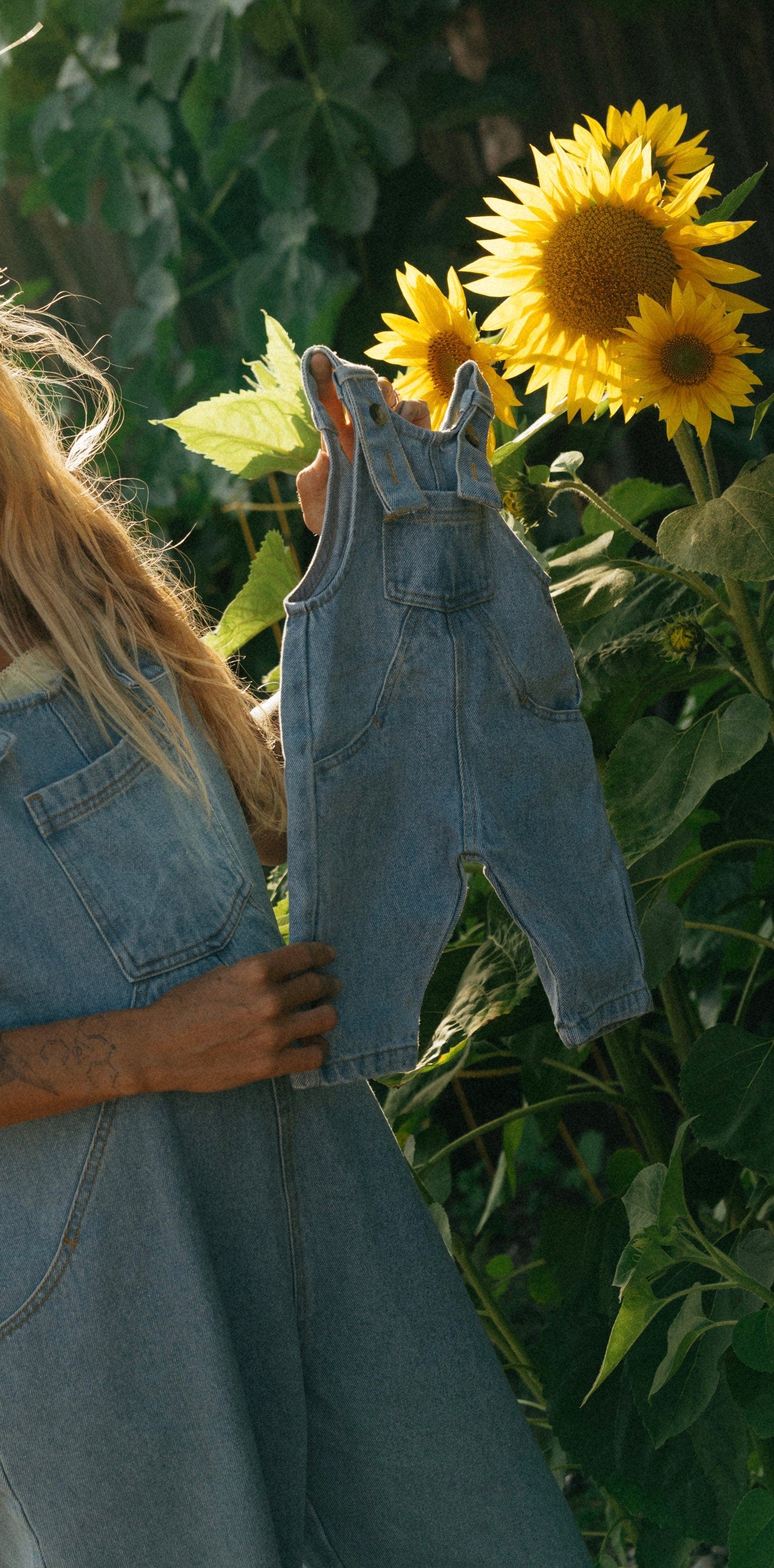 The Simple Folk The Oversized Denim Dungaree Baby | Nordstrom