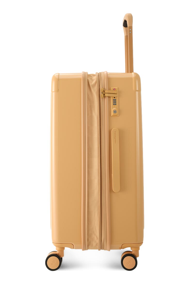 Nostos Glossy Medium Spinner Suitcase, Alternate, color, NECTAR