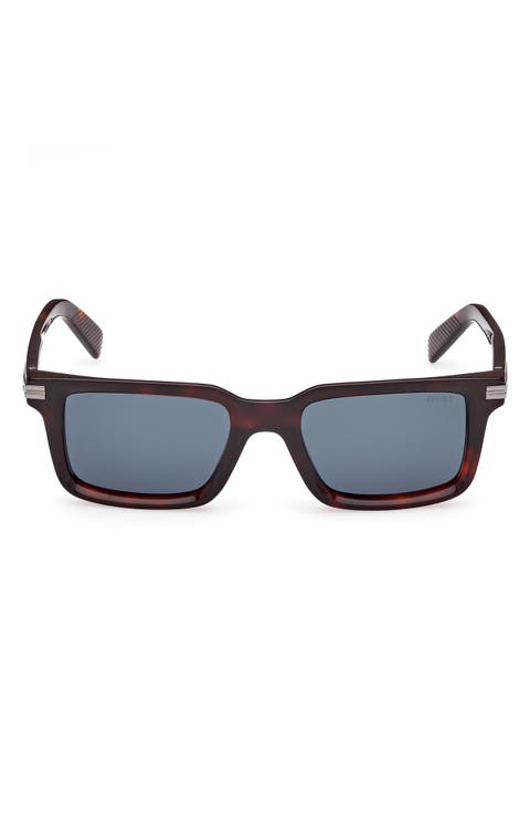 53mm Rectangular Sunglasses