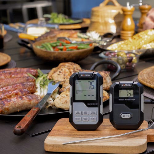 Maverick Long Range Wireless Remote Cooking Thermometer, Dual Probe In Multi