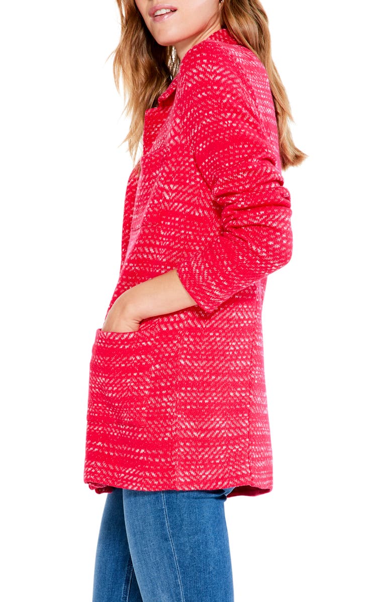 NIC+ZOE Punch It Up Knit Blazer, Alternate, color,