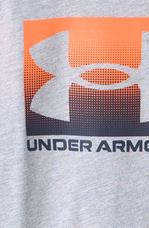 Under Armour Kids' Ua Tech™ Performance Graphic T-shirt & Sweatpants Set In Gray