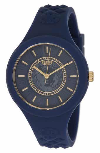 VERSUS Versace Fire Island Silicone Strap Watch, 39mm