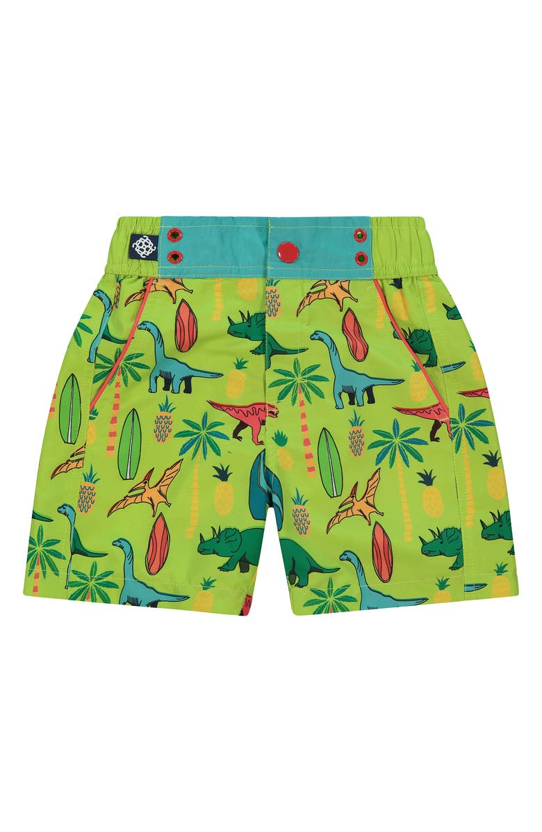 Andy & Evan ANDY AND EVAN Printed Swim Trunks, Main, color, 