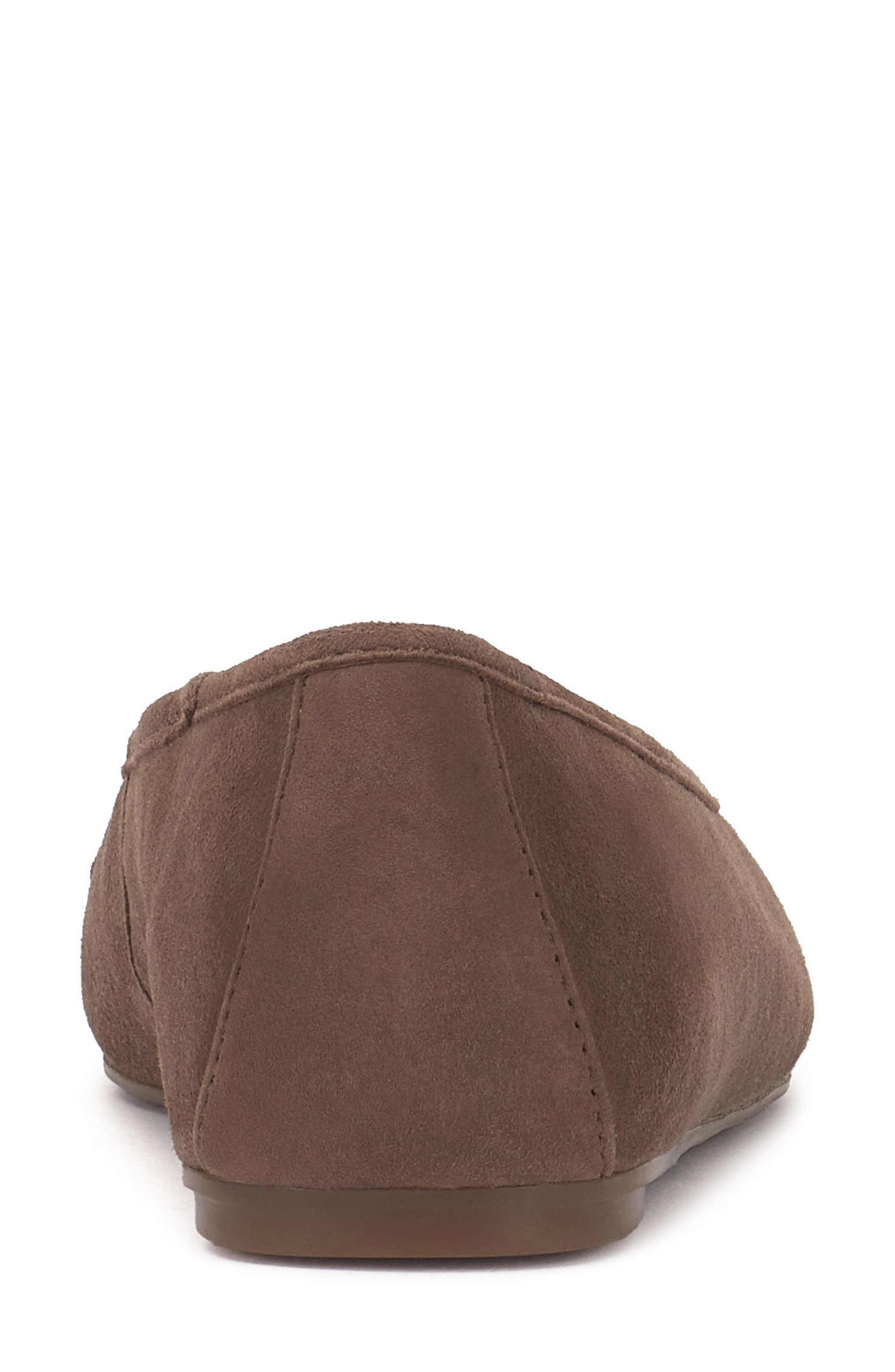 Virna Square Toe Flat, Alternate, color, TOASTED TAUPE