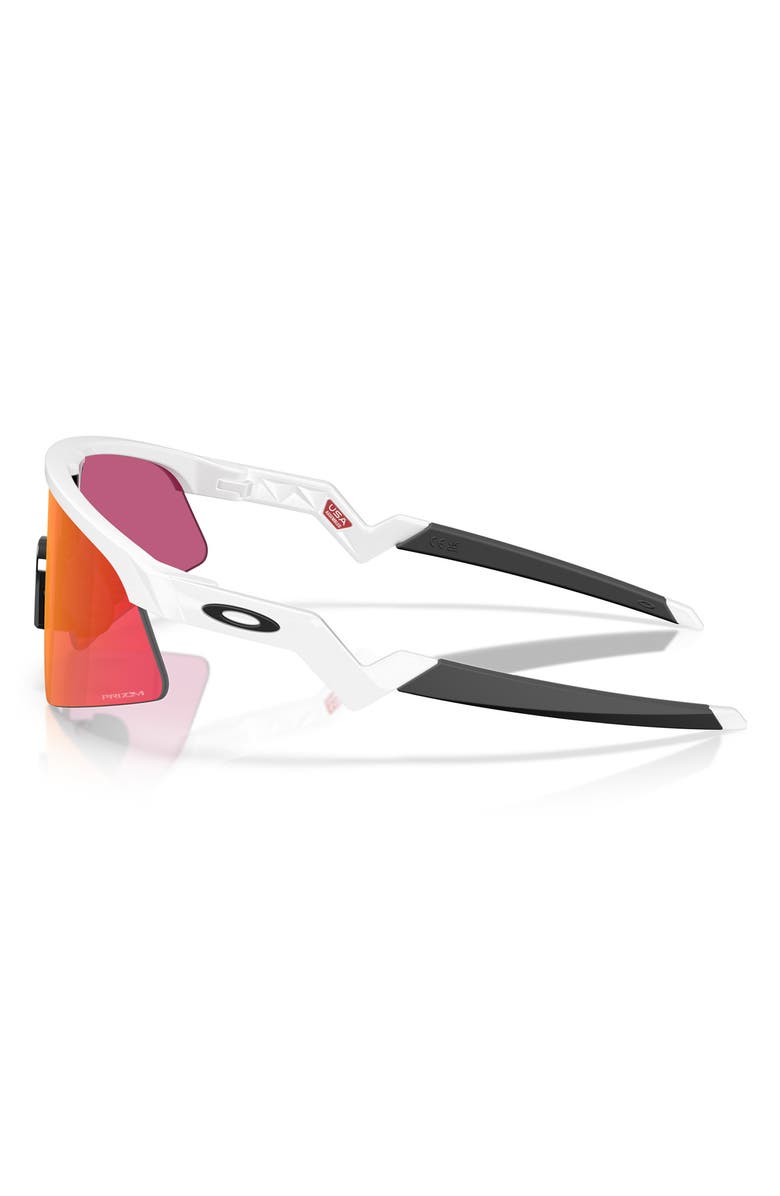 Oakley Prizm<sup>™</sup> Everyday 28mm Rectangular Sunglasses, Alternate, color, Polished White / Prizm Field