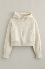 Zella Girl Kids' Cloud Fleece Full Zip Hoodie
