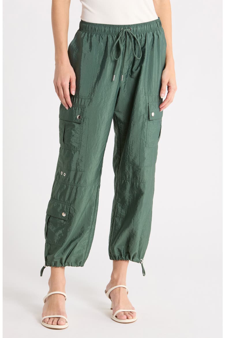Nitsan Parachute Pants, Main, color, EUCALYPTUS