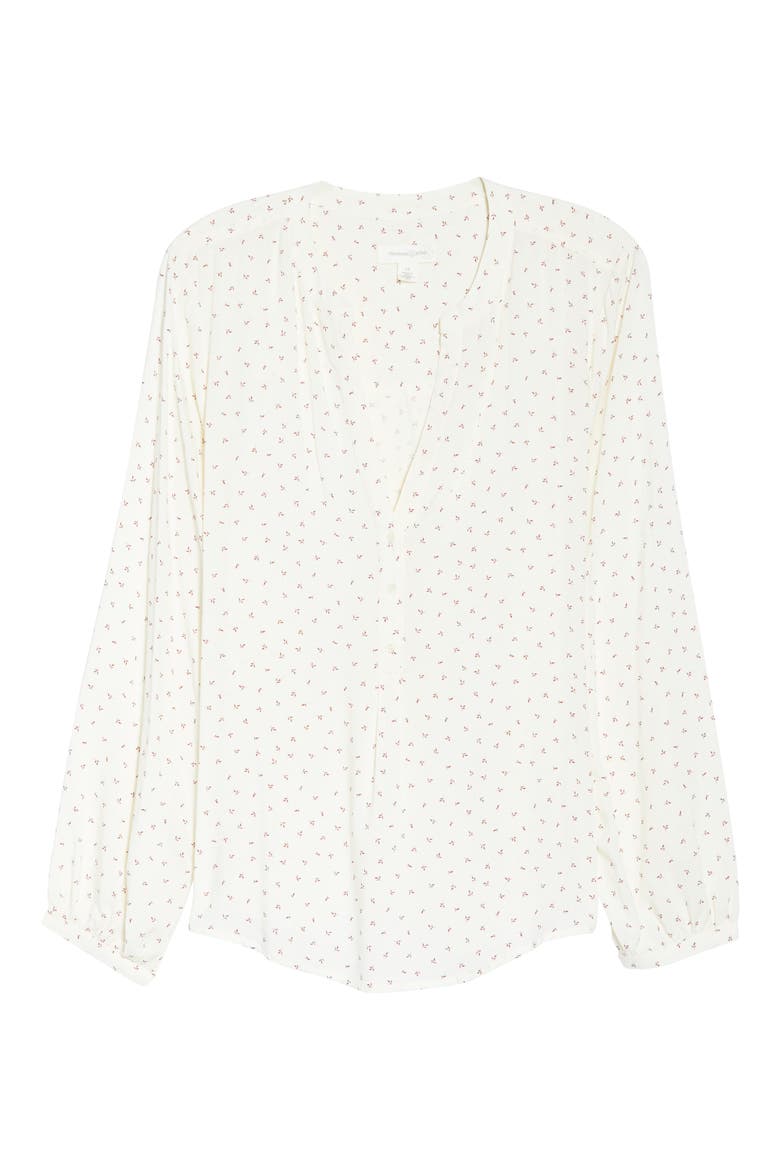 Detail Front Popover Top, Alternate, color, IVORY- BURGUNDY LEAF GEO