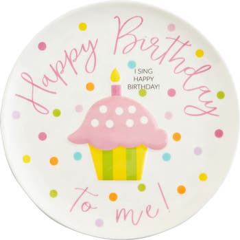 Singing Birthday Plate