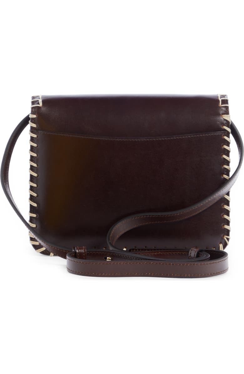 Chloé Kattie Whipstitched Leather Box Shoulder Bag, Alternate, color,