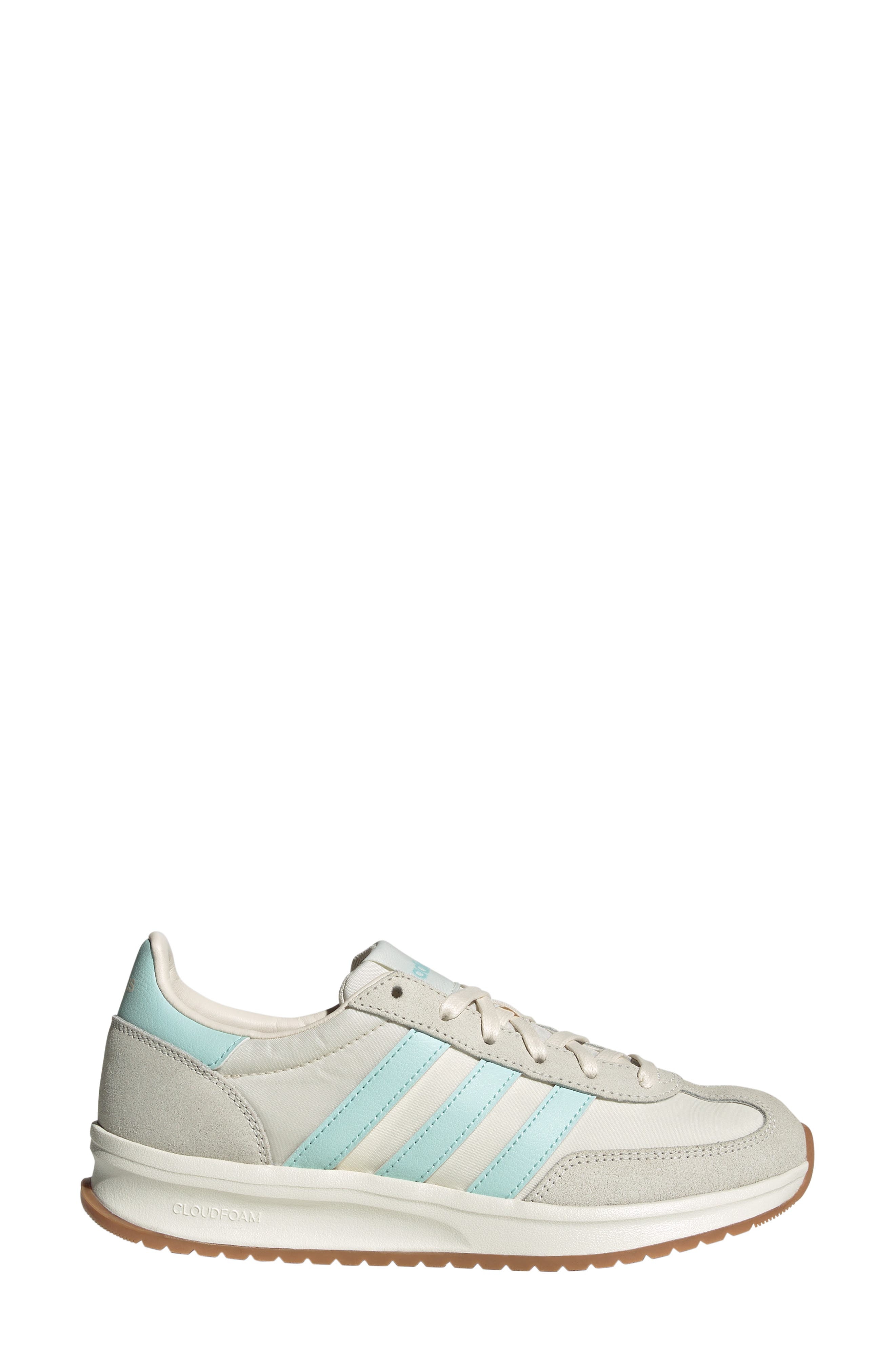 adidas Run 70s 2.0 Sneaker, Alternate, color, White/ Aqua/ Off White