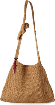 Free People Coastal Crush Straw Tote