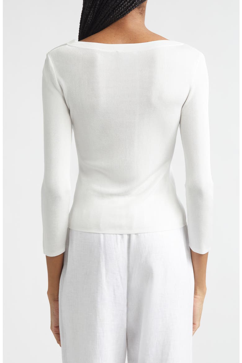 Aimee Knit Boat Neck Top, Alternate, color, IVORY