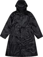 Rains Waterproof A-Line Long Raincoat