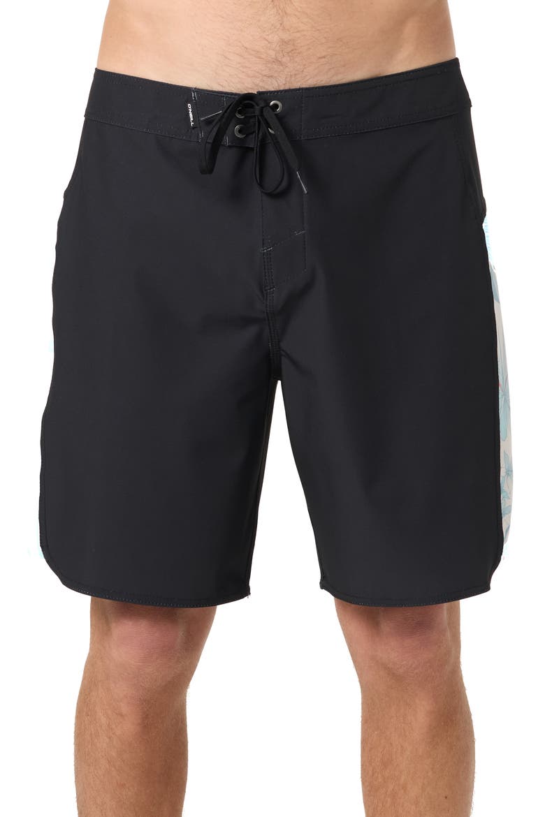 Hyperfreak Tech Panel Board Shorts, Main, color, BLACK
