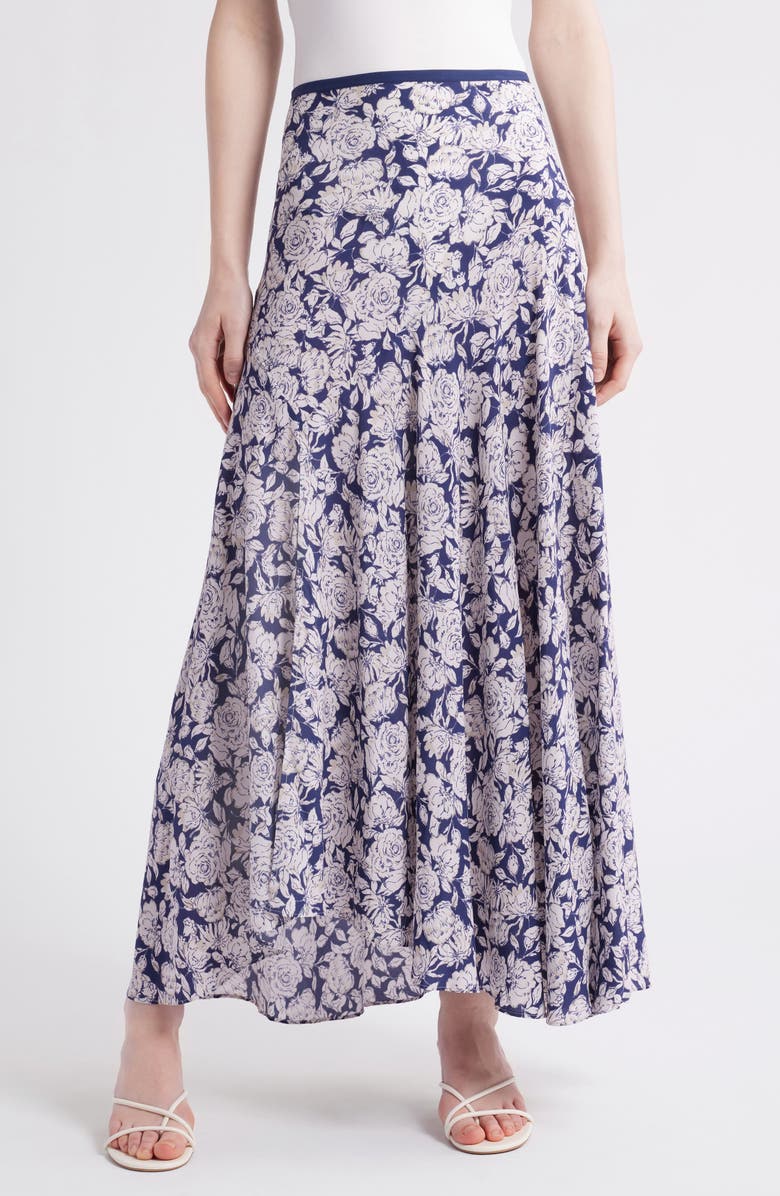 MARGARET O'LEARY Vivienne Bias Maxi Skirt, Main, color, 