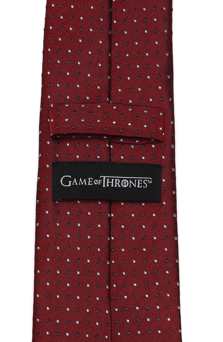 Cufflinks, Inc. Targaryen Dragon Sigil Silk Tie, Alternate, color, 